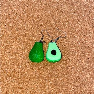 Avocado earrings
